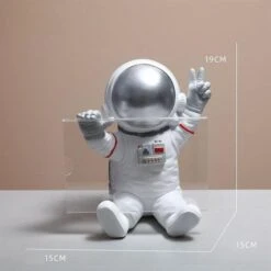 Cadre Photo Astronomie -Space Série Magasin cadre photo grand astronaute argent 600x600 1