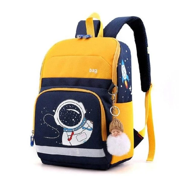 Cartable Cosmonaute Jaune 3 Cartable Cosmonaute Jaune