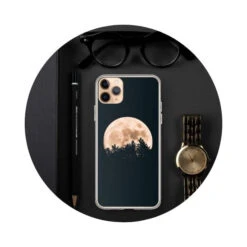 Space Série Magasin 9 Coque IPhone Pleine Lune