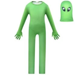 Costume Alien Vert