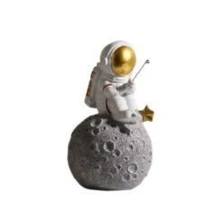 Figurine Astronaute Pêche Aux Étoiles