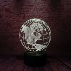 Lampe Globe Terrestre Design