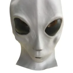 Masque Alien Gris -Space Série Magasin masque alien gris latex