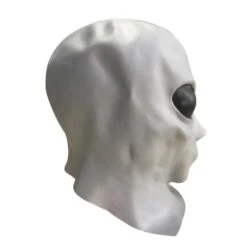 Masque Alien Gris -Space Série Magasin masque extraterrestre gris latex