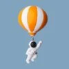 Magnet Astronaute Ballon