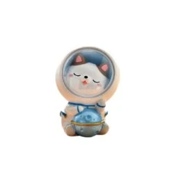 Tirelire Chat Astronaute